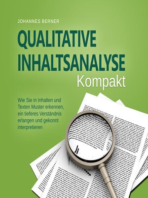 cover image of Qualitative Inhaltsanalyse--Kompakt